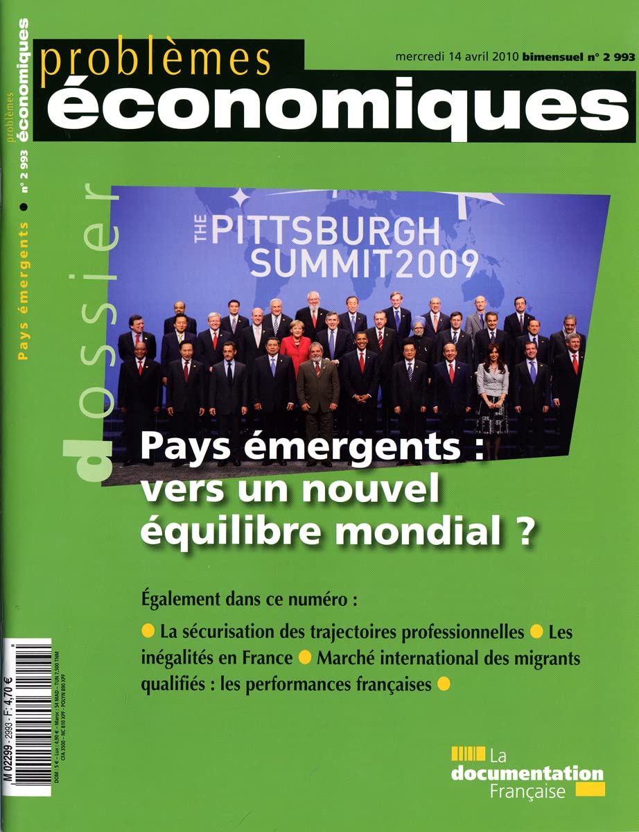 Pays émergents : vers un nouvel équilibre mondial ? (n.2993) Books