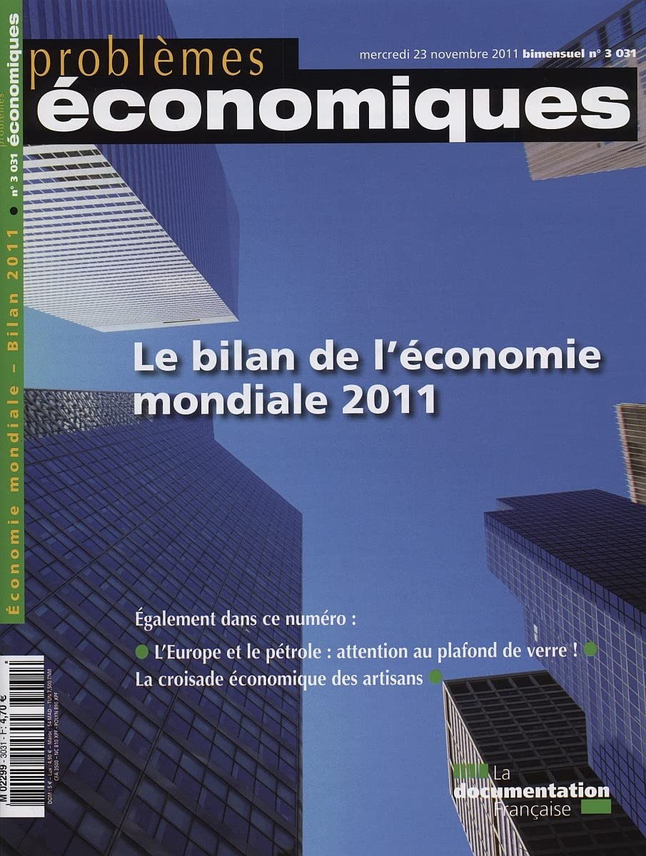 BILAN DE L'ECONOMIE MONDIALE 2011 N°3031 book