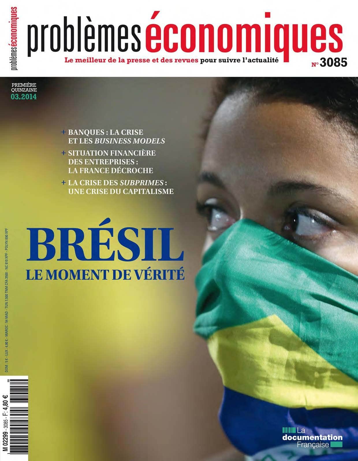 Brésil, le moment de vérité (Problèmes économiques n°3085) book