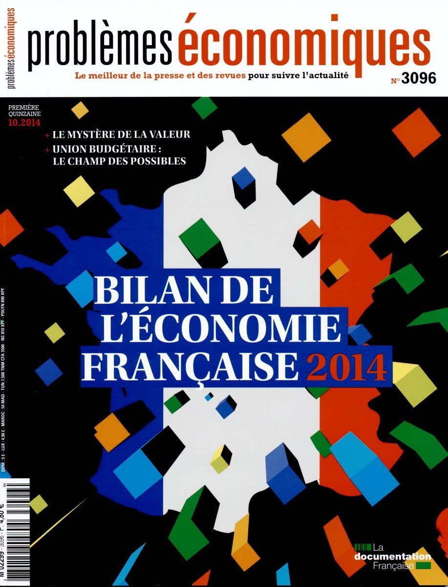 BILAN DE L'ECONOMIE FRANCAISE 2014 - PE 3096 book