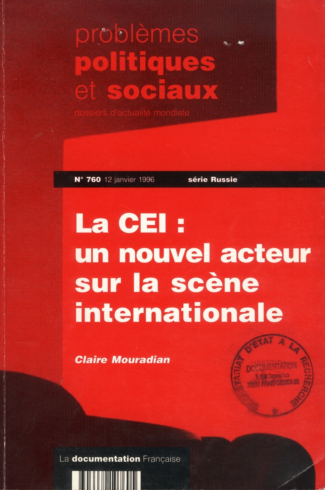 La cei un nouvel acteur sur la scene internationale Books
