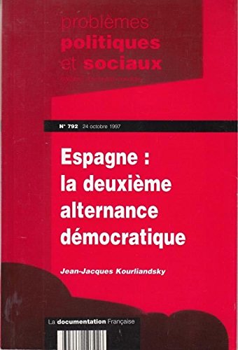 Problemes politiques et sociaux 792 Espagne Books