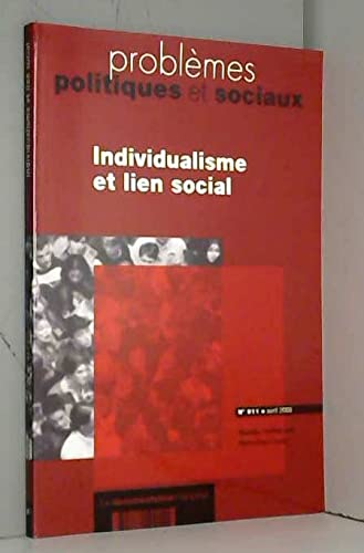 Product Image: Individualisme et lien social (n.911)