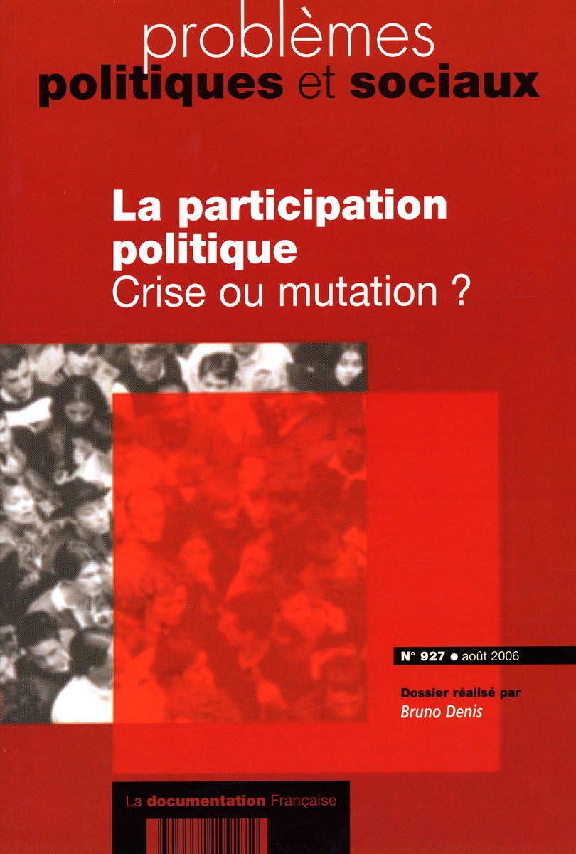 La participation politique, crise ou mutation ? book
