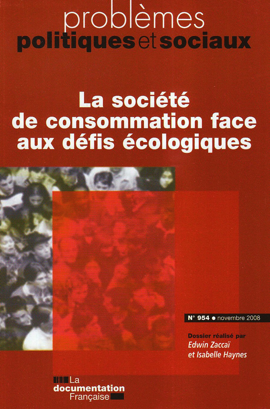 La société de consommation face aux défis écologiques book