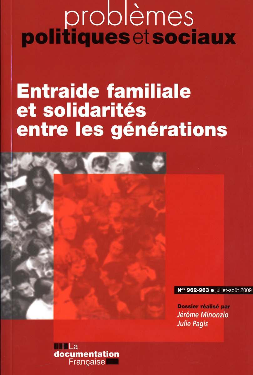 Entraide familiale et solidarités entre les générations book