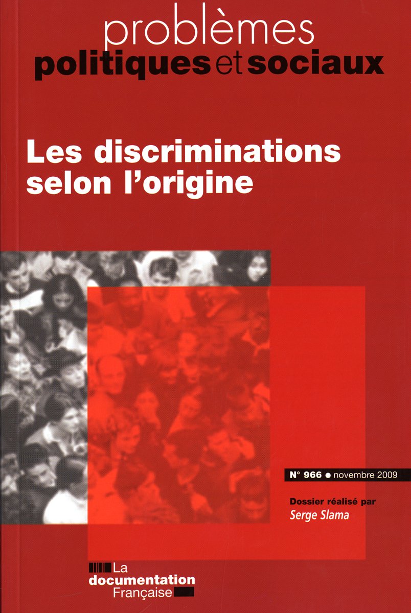Les discriminations selon l'origine Business, Finance & Career