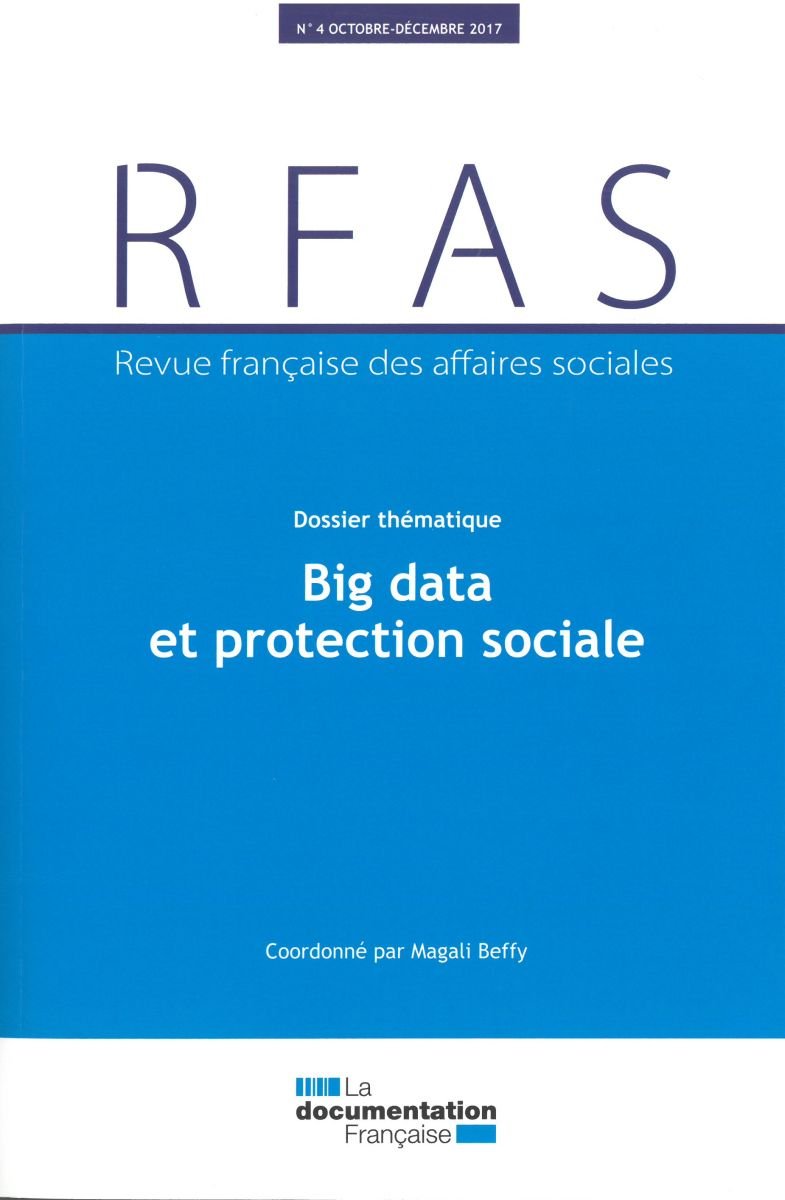 Protection sociale et big data - n°4 book