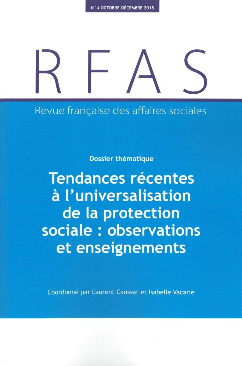 Tendances récentes à l'universalisation de la protection sociale book