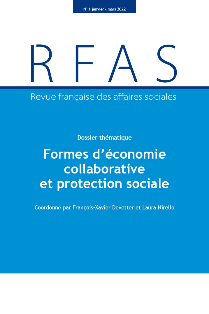 Formes d'économie collaborative et protection sociale: 1/2022 book