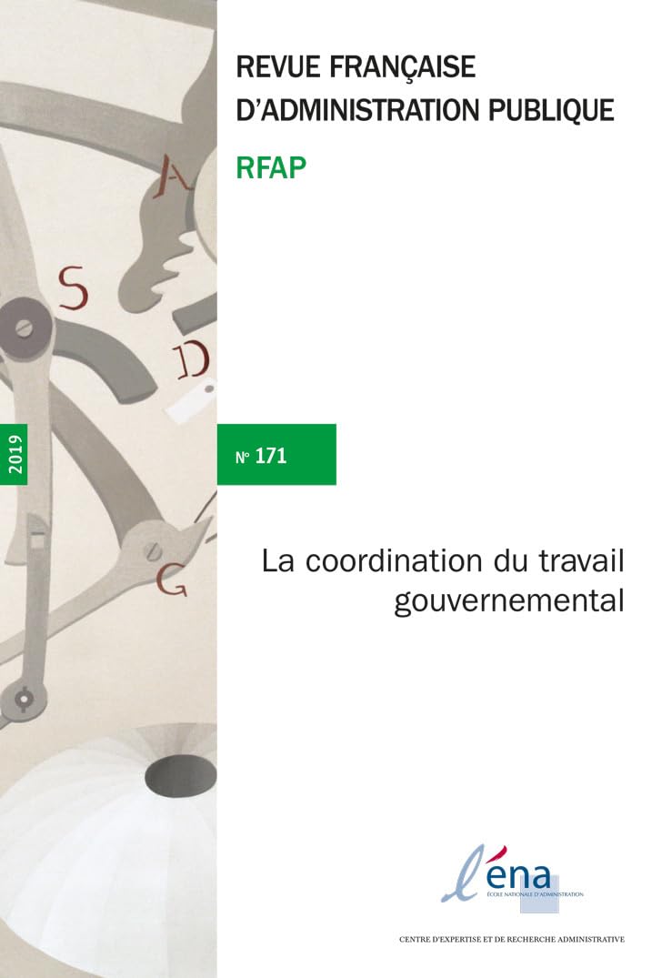 La coordination du travail gouvernemental: numéro 171 book