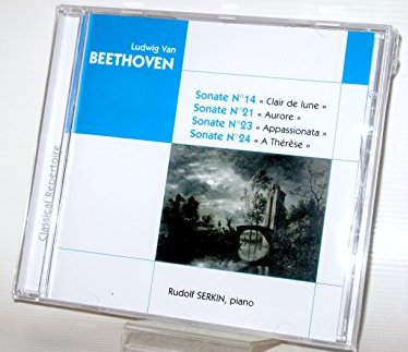 BEETHOVEN : Sonate nø14 'Clair de lune' / Sonate nø21 'Aurore' / Sonate nø23 'Appassionata / Sonate cd