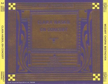 Product Image: CLARA HASKIL EN CONCERT