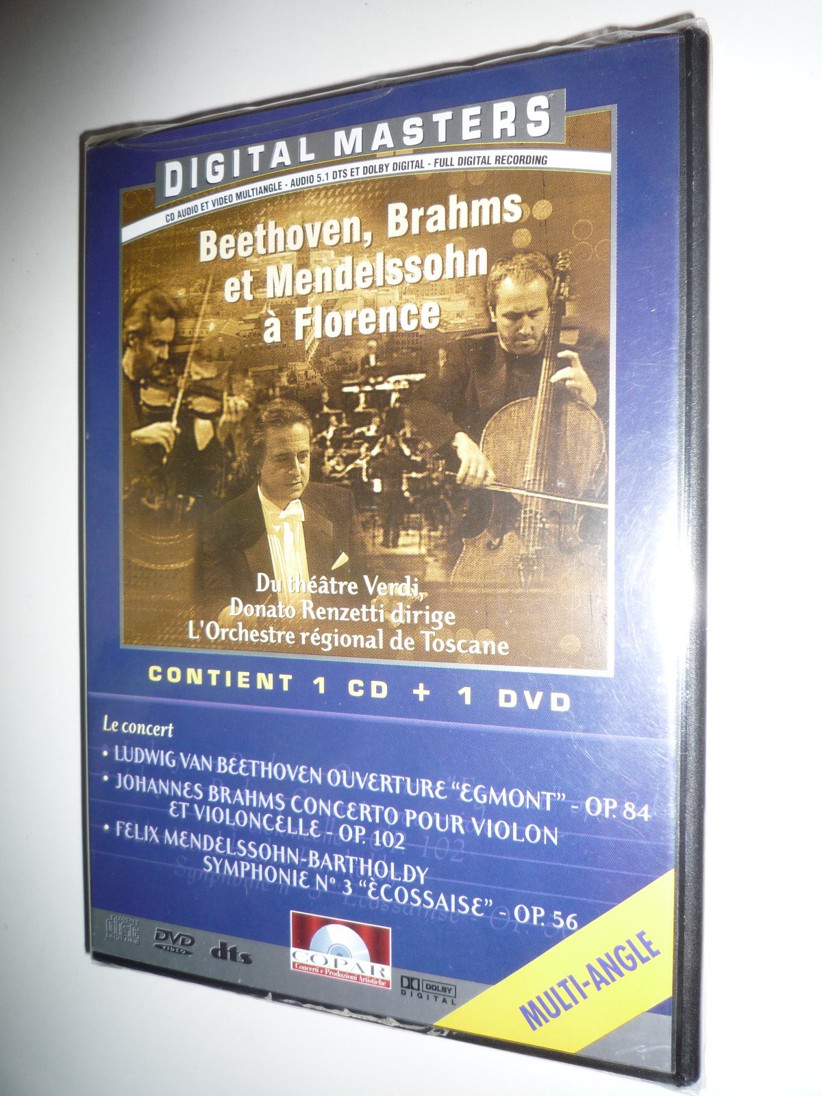Beethoven, Brahms et Mendelssohn à Florence Films