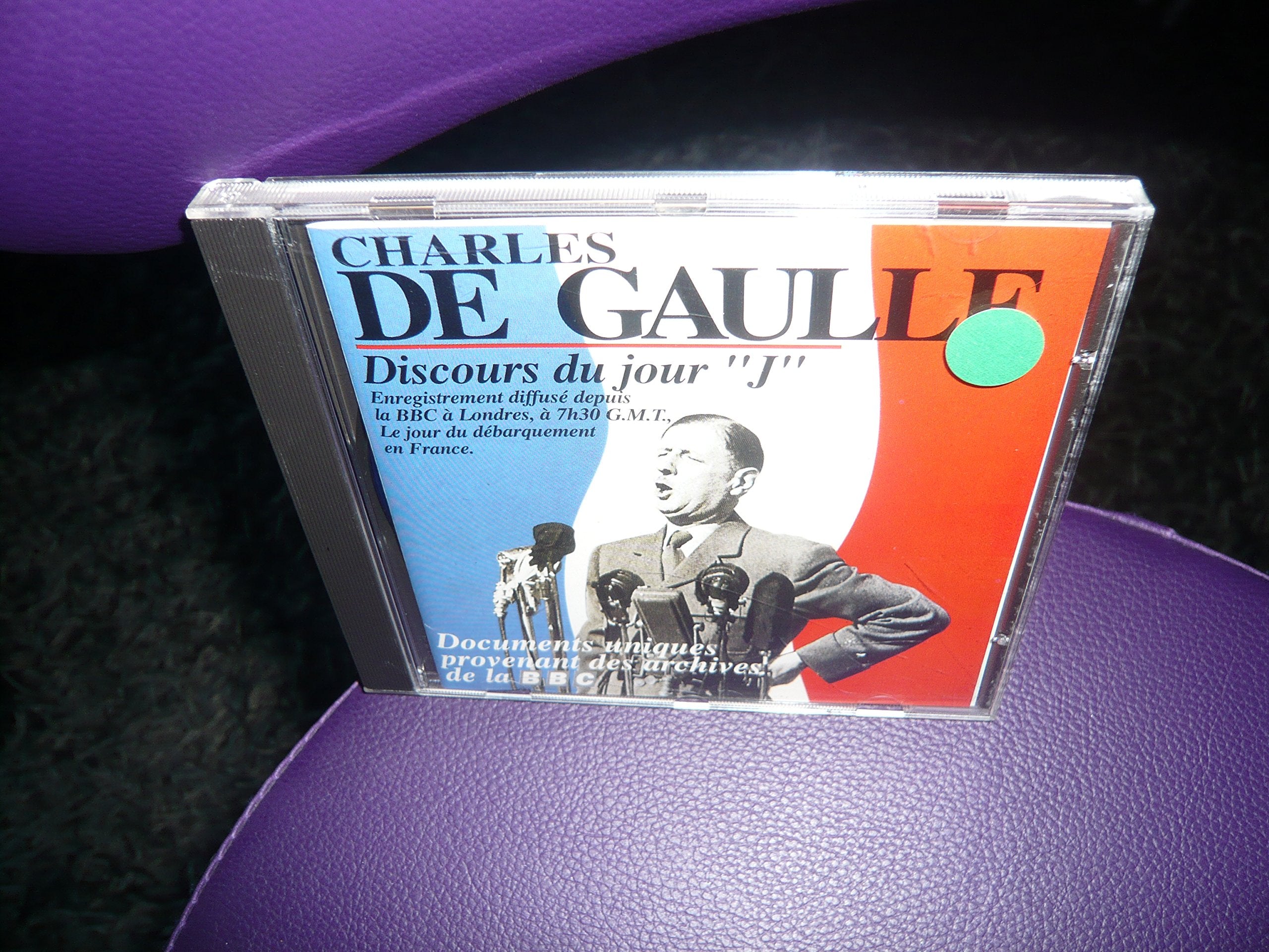 Général de Gaulle: Discours du jour ""j" cd