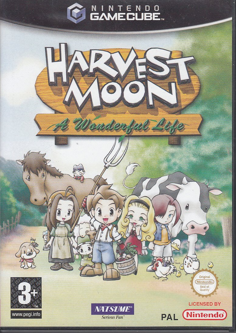 GameCube - Harvest Moon: A Wonderful Life (ENGLISCH) (mit OVP) (gebraucht) Older Consoles