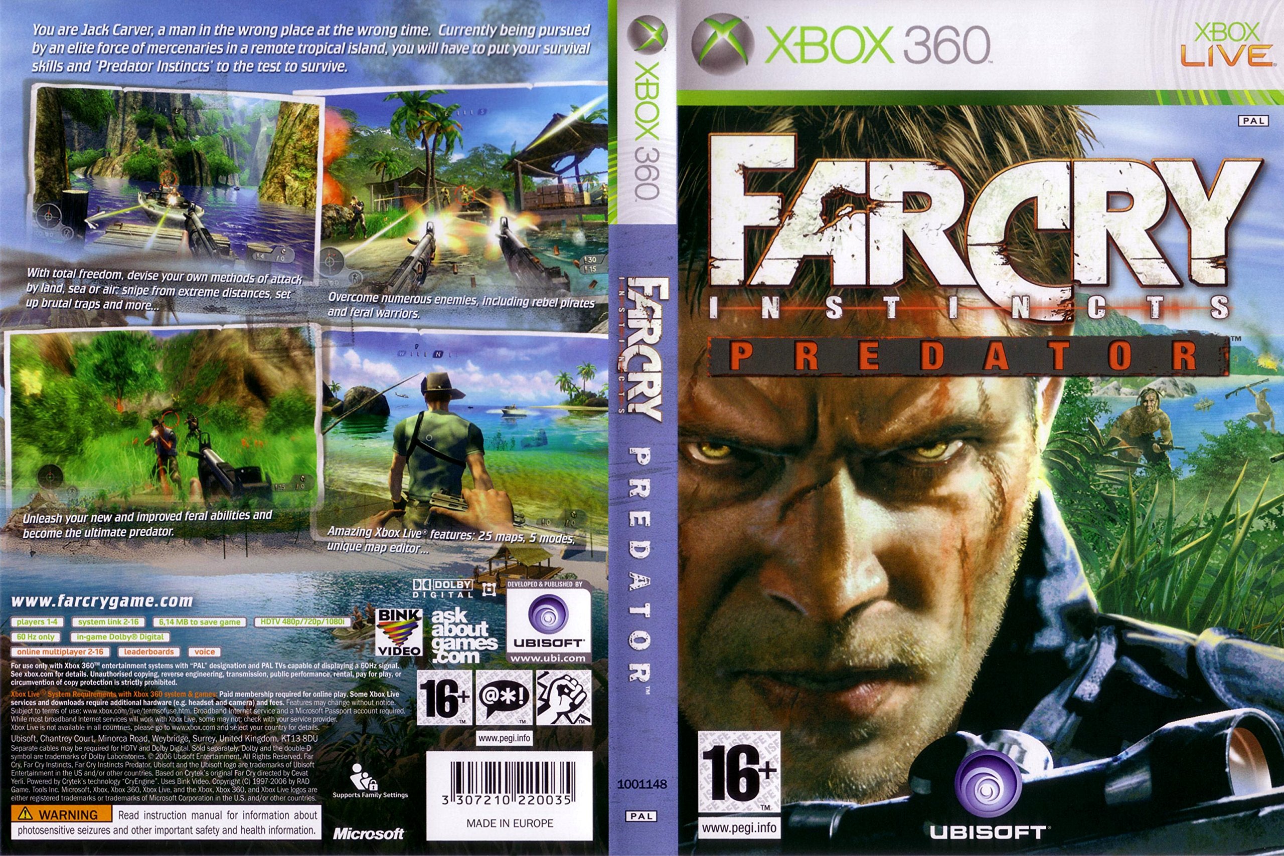 Far Cry Instincts Predator Xbox 360