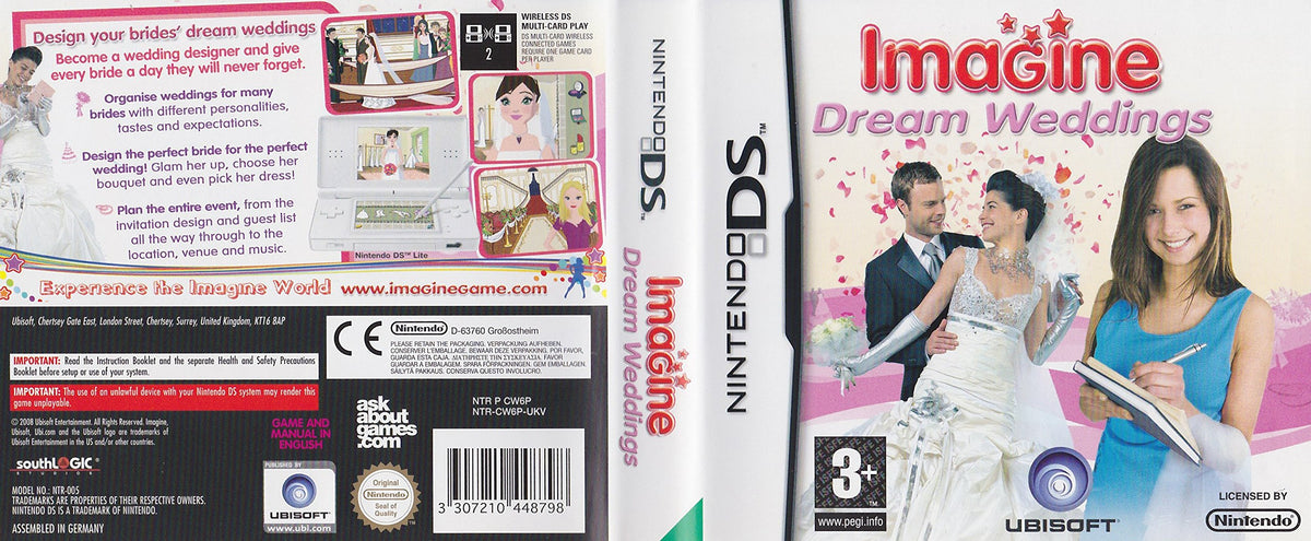 Imagine Dream Wedding Nintendo DS