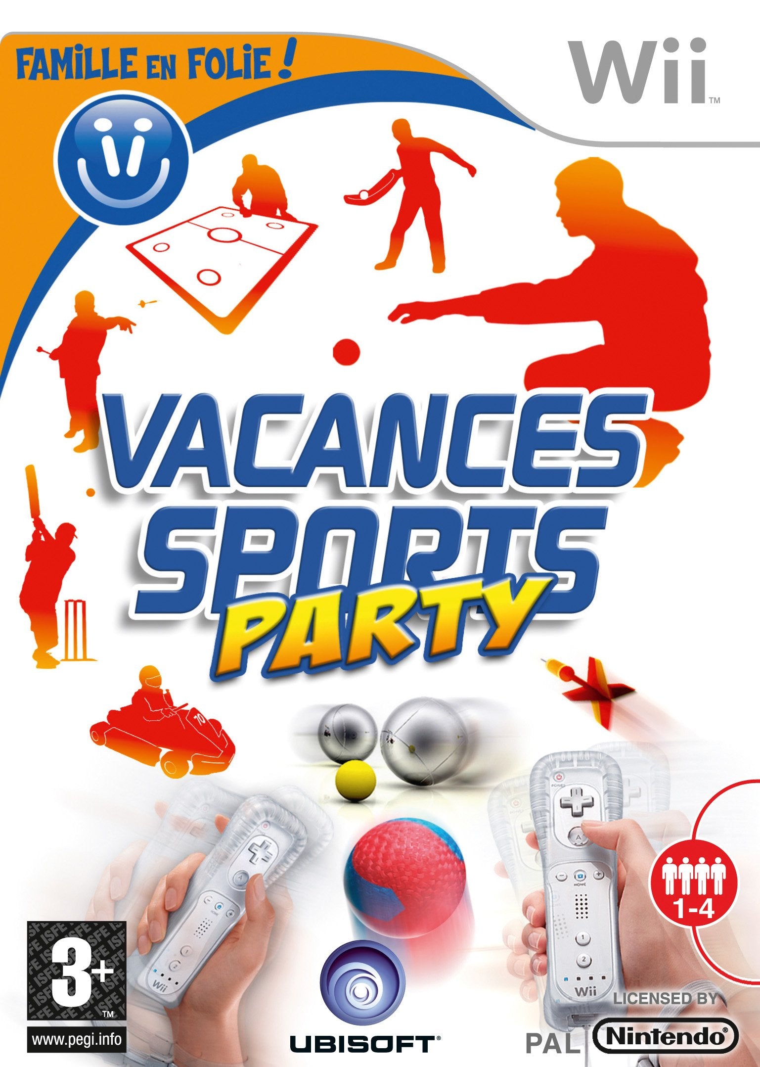 Famille en folie! Vacances sports party game