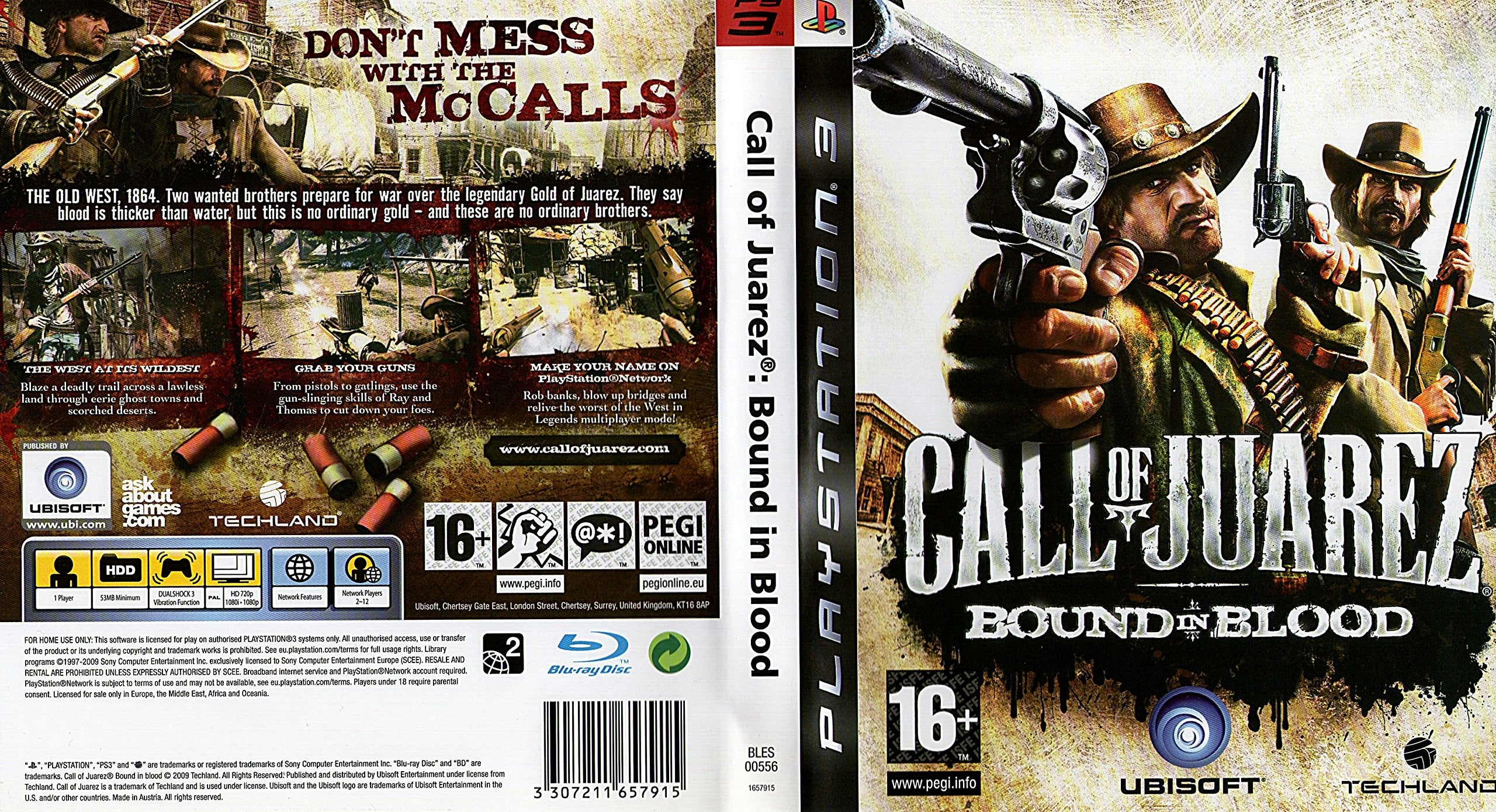 Call of Juarez Bound in Blood PS3 (3307211657991) PlayStation 3