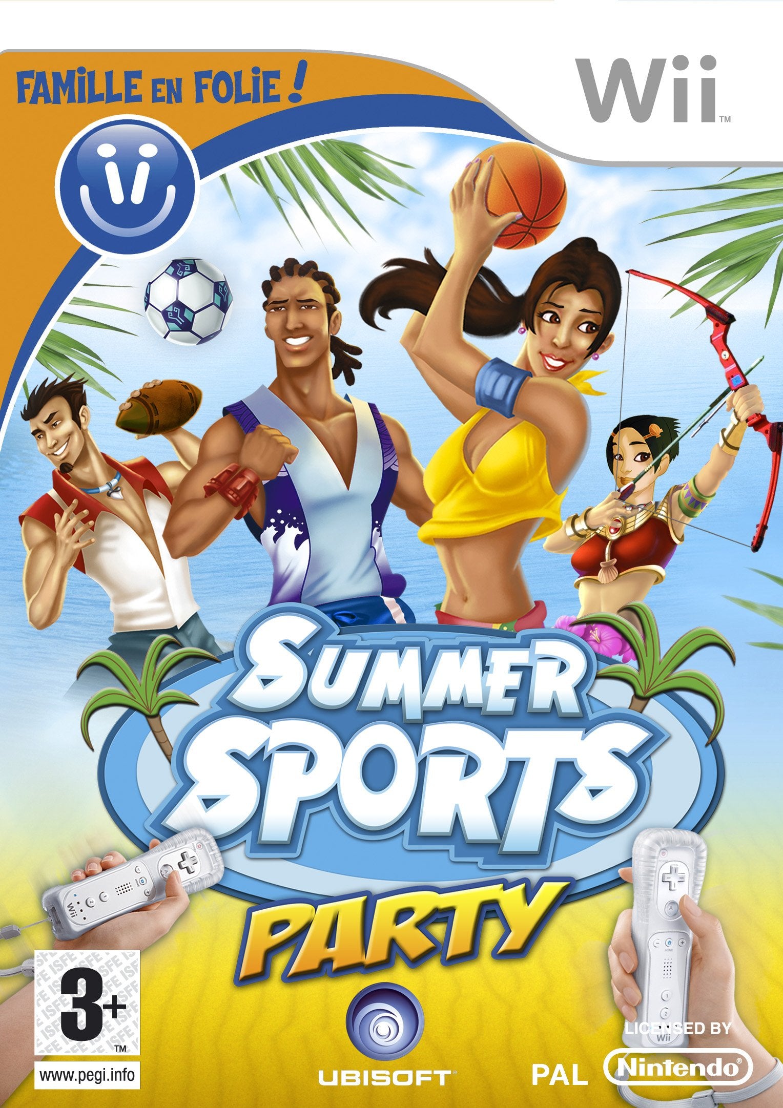 Famille en folie ! Summer sports party game