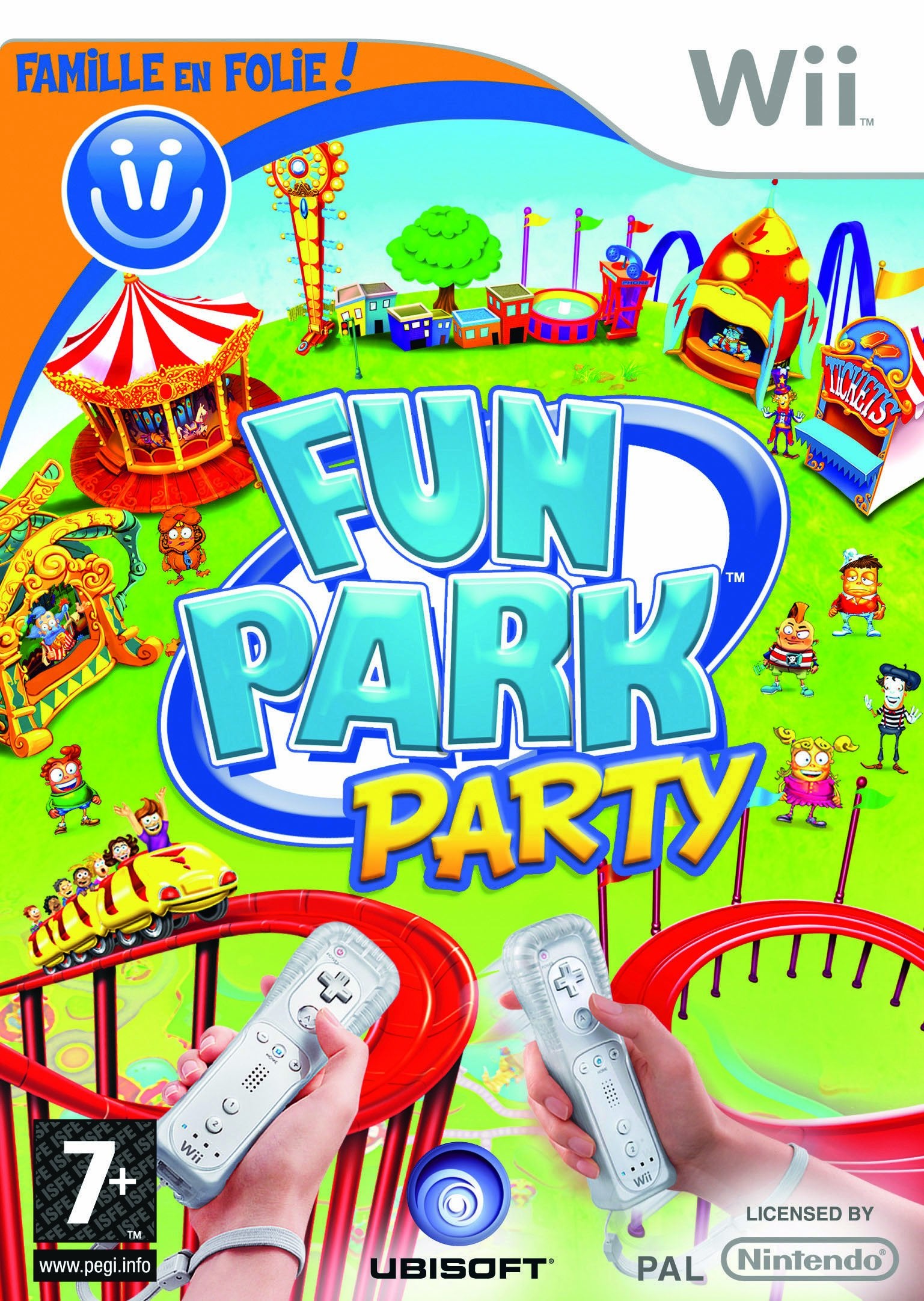 Famille en folie ! Fun park party game