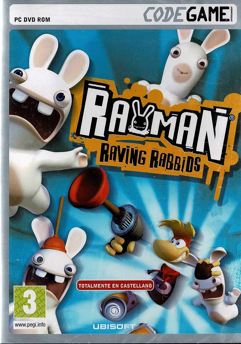 Rayman Raving Rabbids ★ Fysiek pc-spel ★ C-Game Edition ★ Spaans ★ game