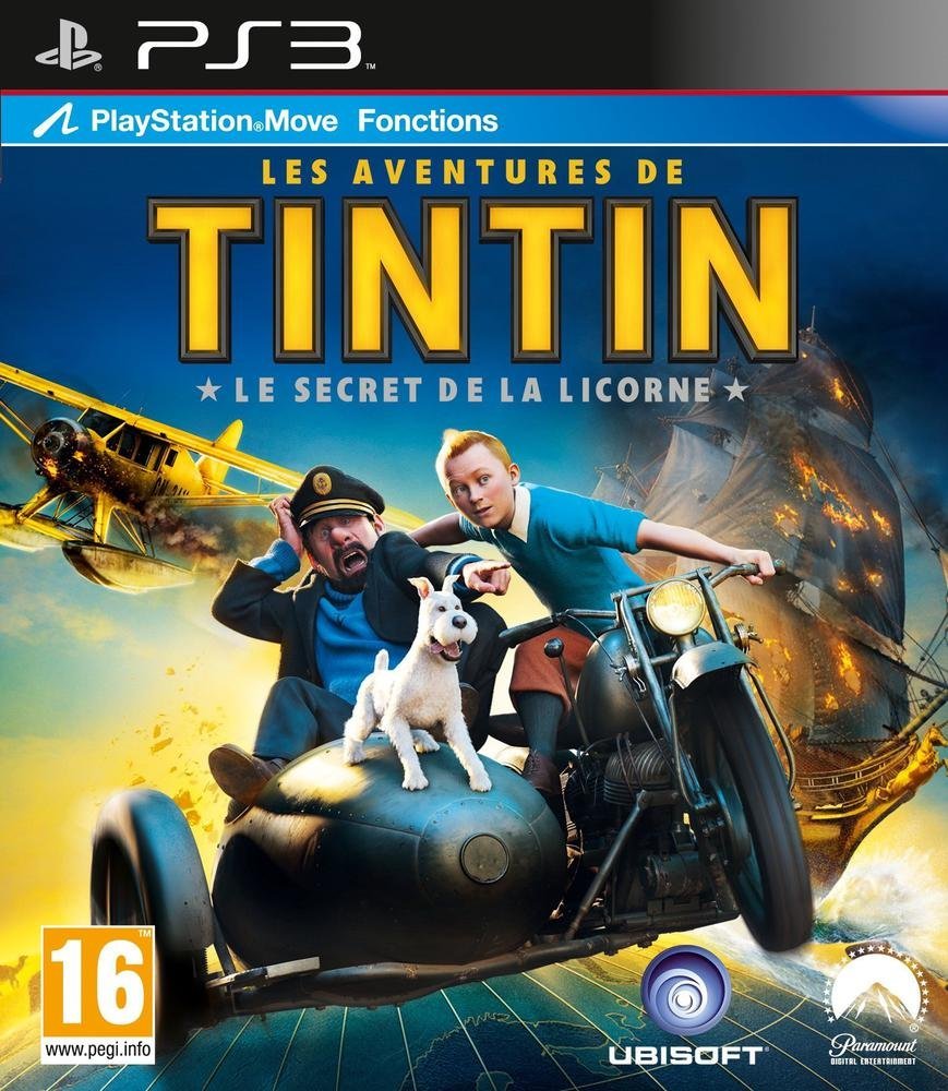 Les Aventures de Tintin : Le secret de la Licorne NEUF PlayStation 3
