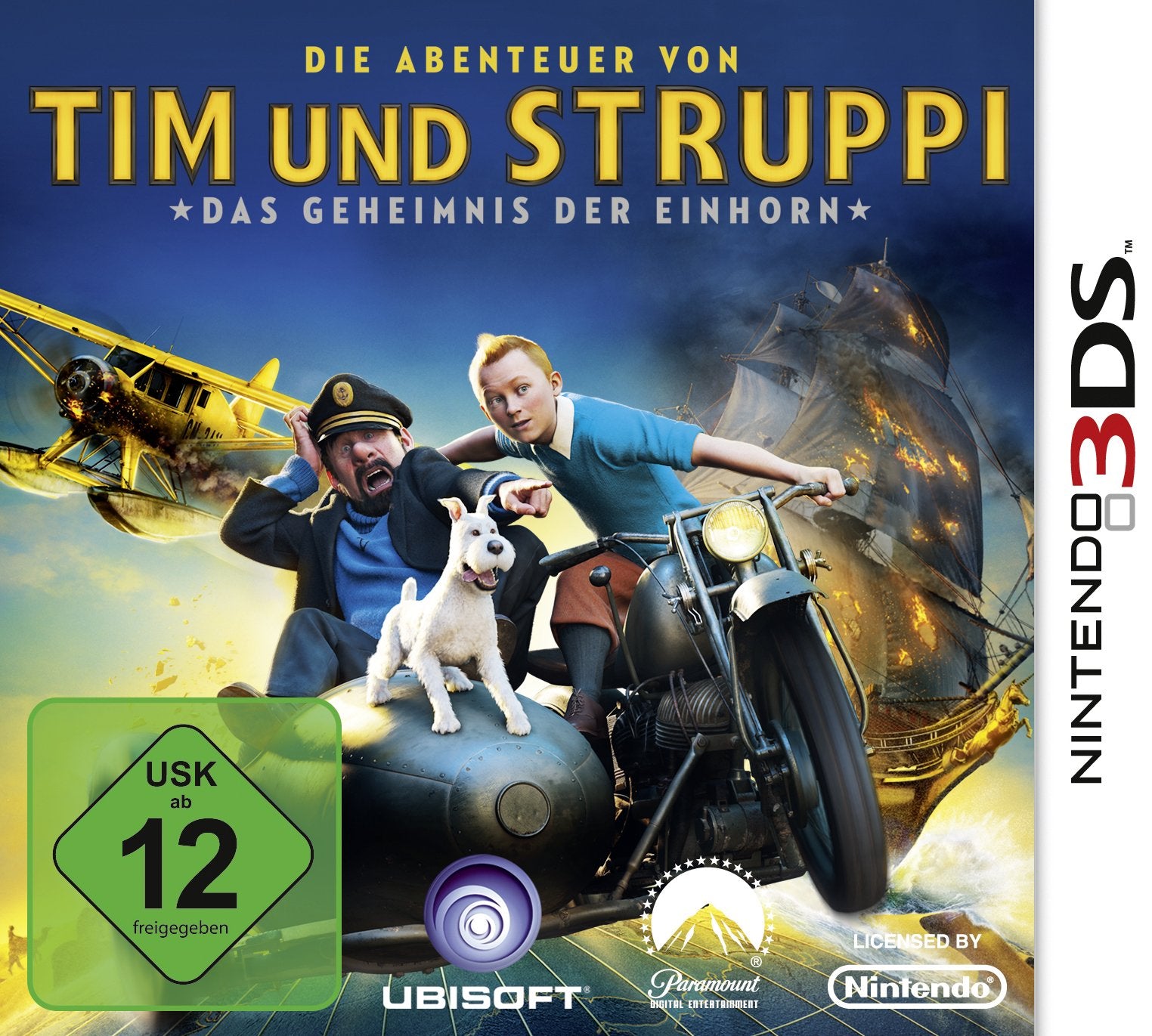Die Abenteuer von Tim & Struppi - Das Geheimnis der Einhorn: Das Spiel Nintendo DS