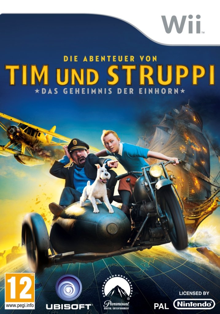 Die Abenteuer von Tim und Struppi: Das Geheimnis Der Einhorn - Wii