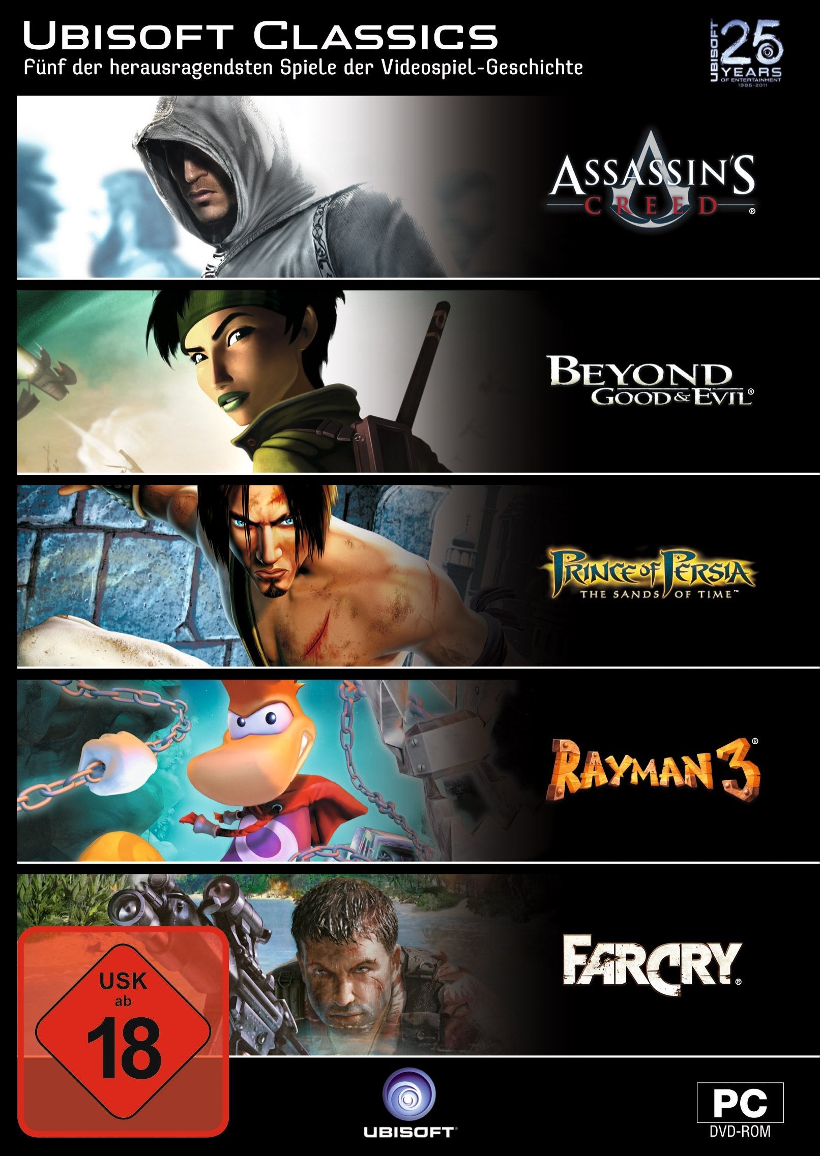 Ubisoft Classics - (inkl. Assassins Creed, Beyond Good & Evil, FarCry und mehr) PC