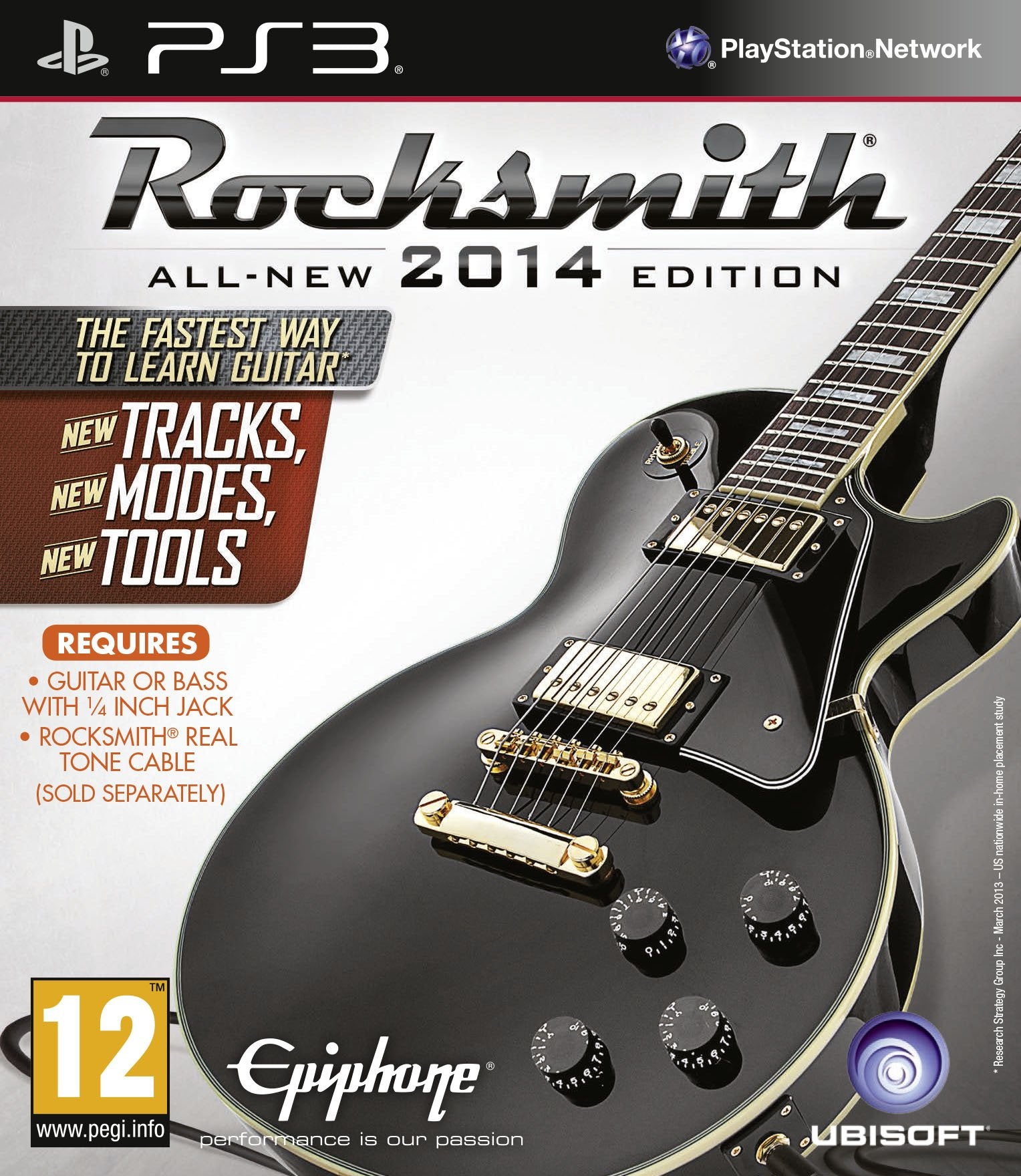 Rocksmith 2014 Edition (Solus) /PS3 PlayStation 3