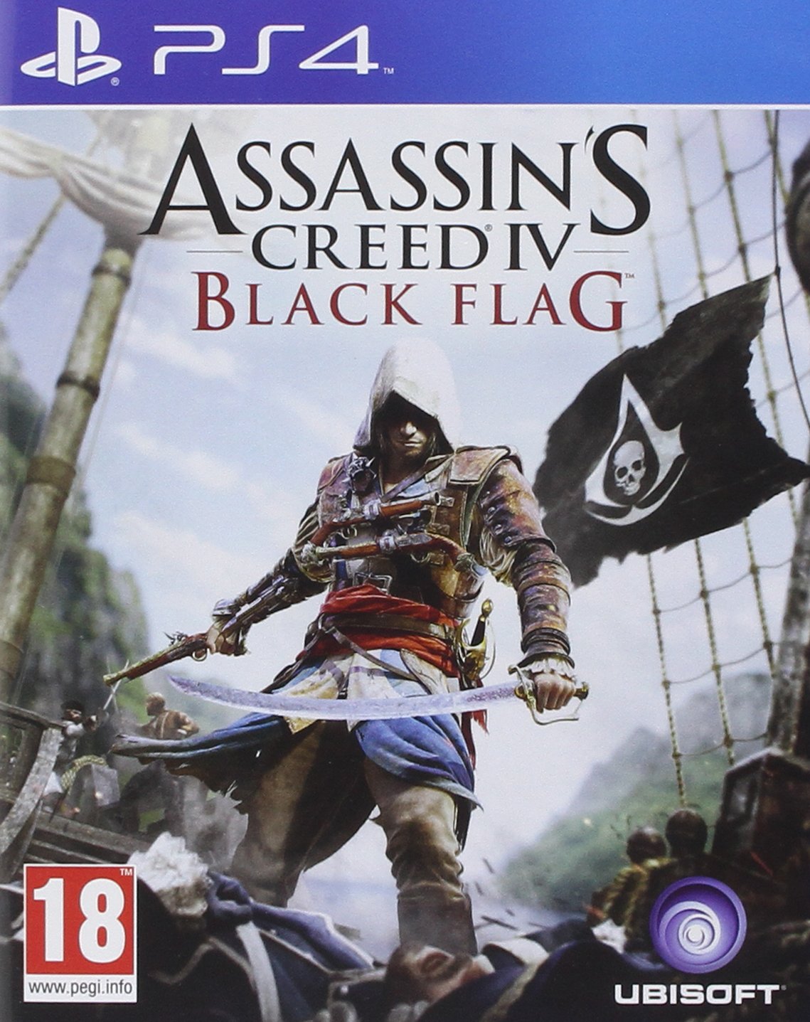 ps4 - Assassins Creed 4 - Black Flag (1 Games) PlayStation 4