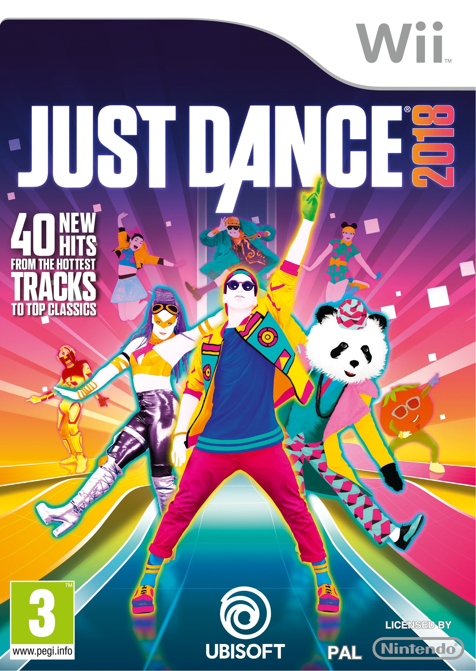 Product Image: Free Agent Just Dance 2018 Wii-Spiel UBISOFT