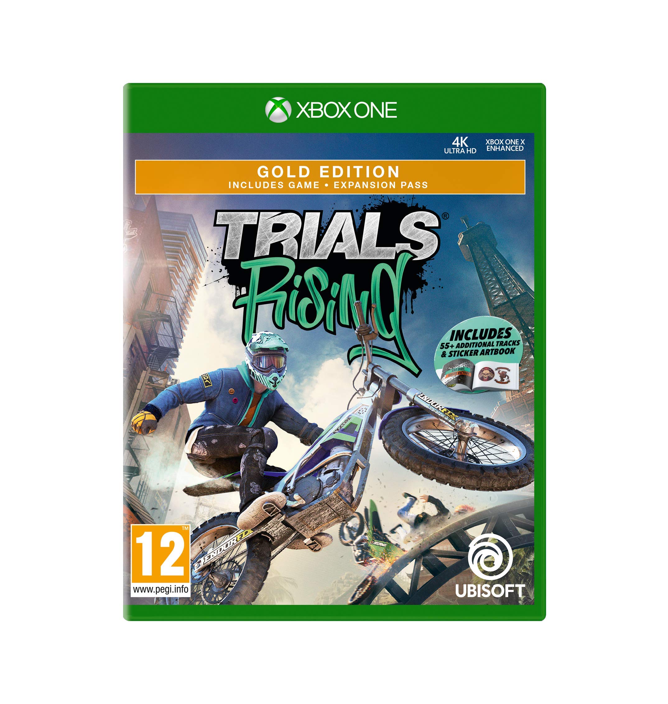 Trials Rising Gold (Xbox One) - Import , jouable en français game