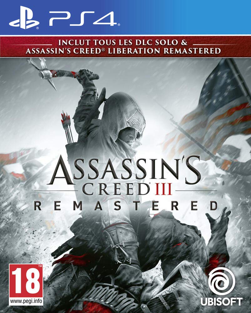 Pack Assassin's Creed 3 + Remaster Jeux PS4 f�r Assassin's Creed Liberation PlayStation 4