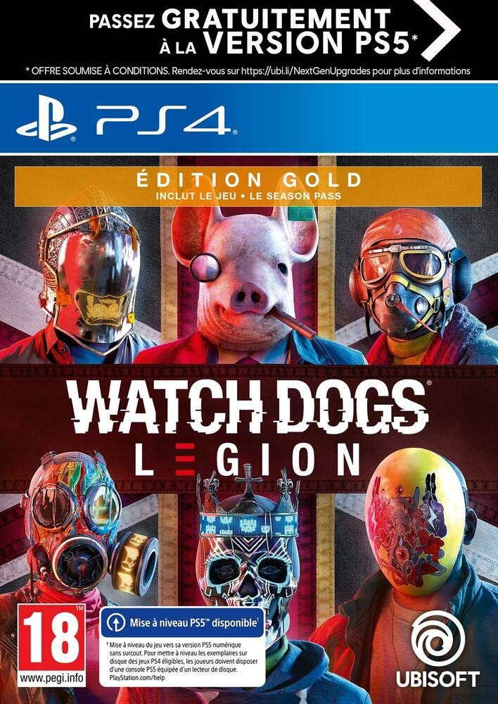 Watch Dogs Legion Gold Edition PS4-Spiel PlayStation 4