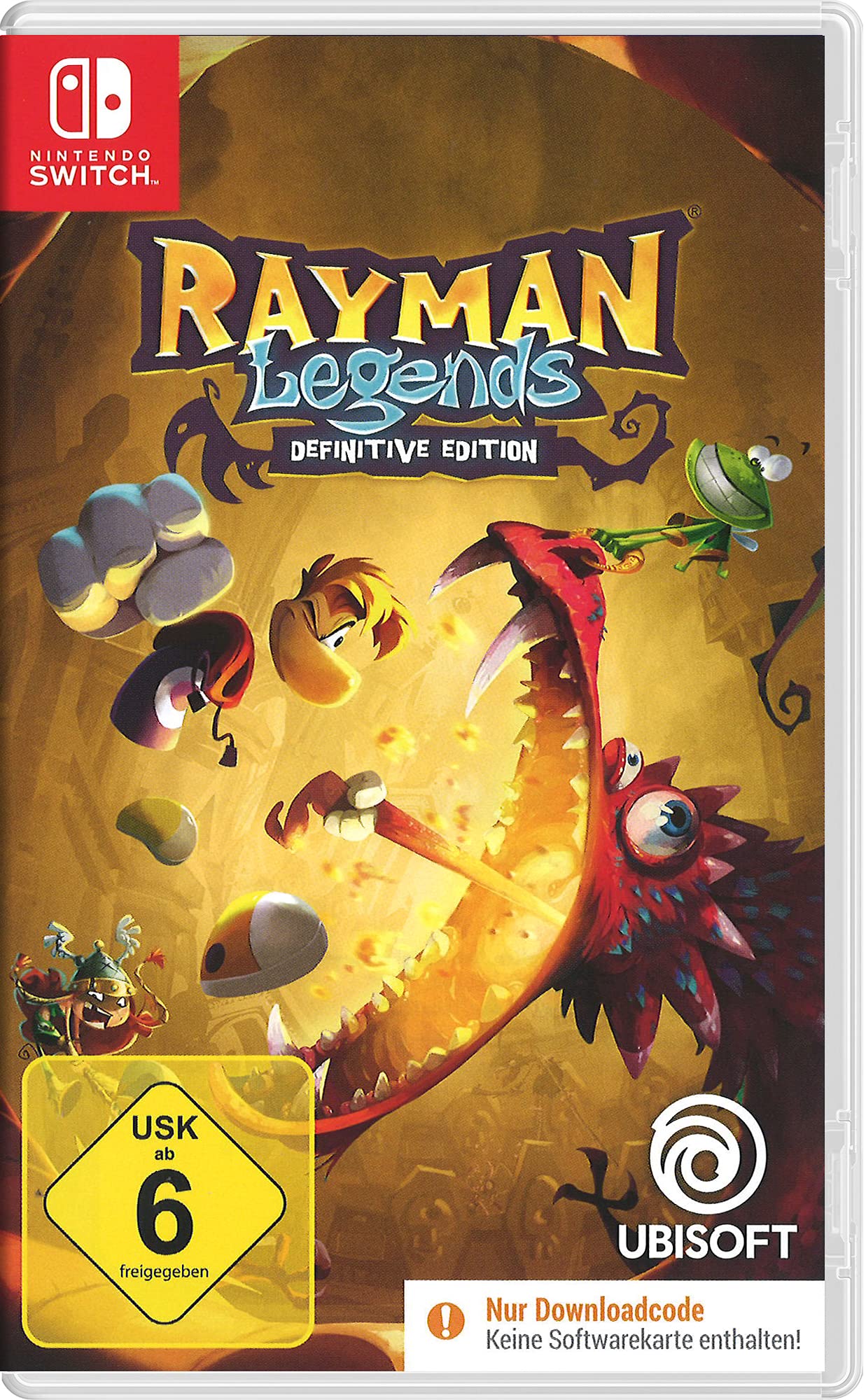 Rayman Legends - Definitive Edition | Code in der Box Games
