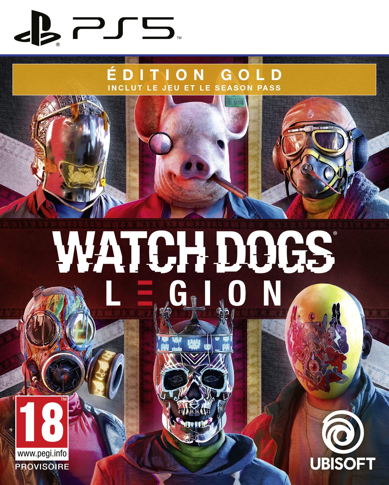 Watch Dogs Legion GOLD Edition PS5-Spiel Games