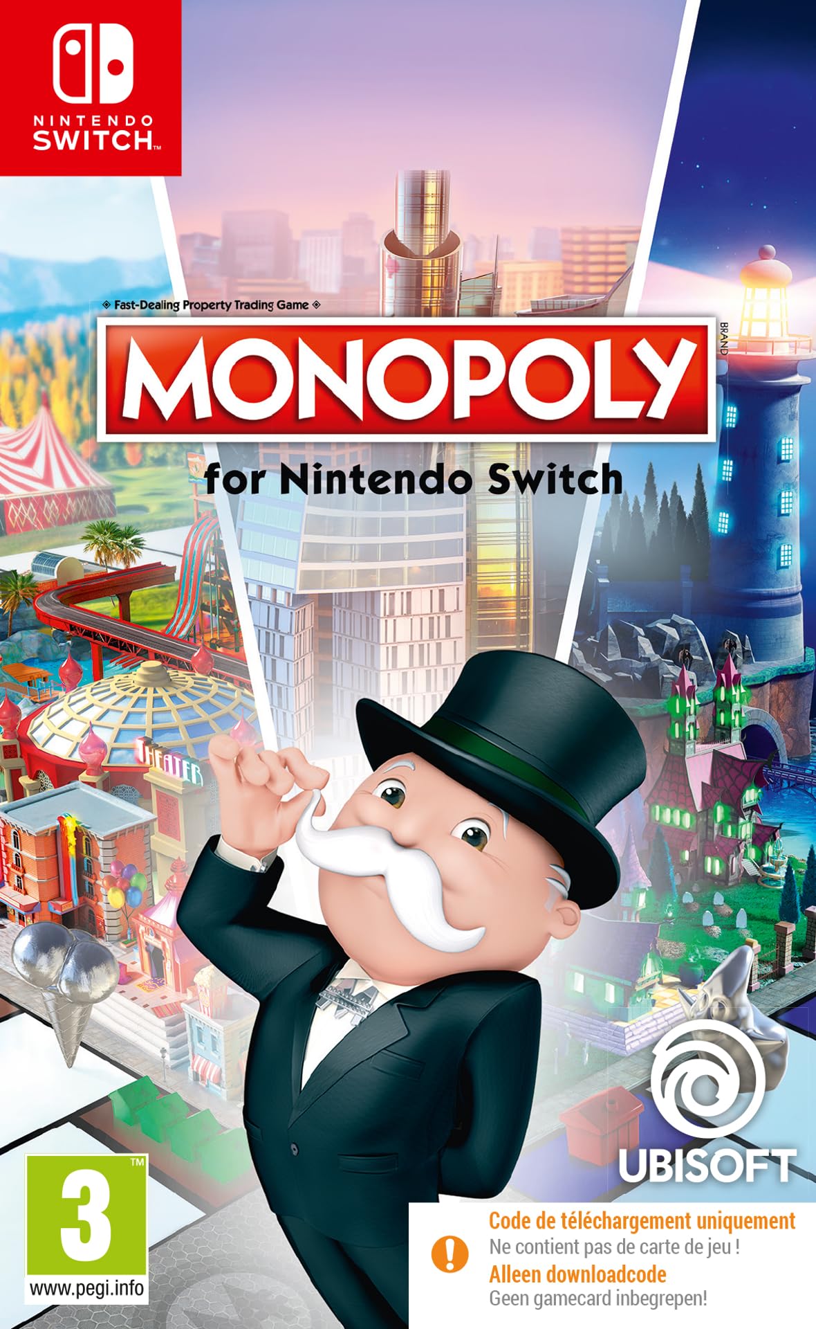 Ubisoft Monopoly für Nintendo Switch (Code-in-a-Box) Nintendo Switch