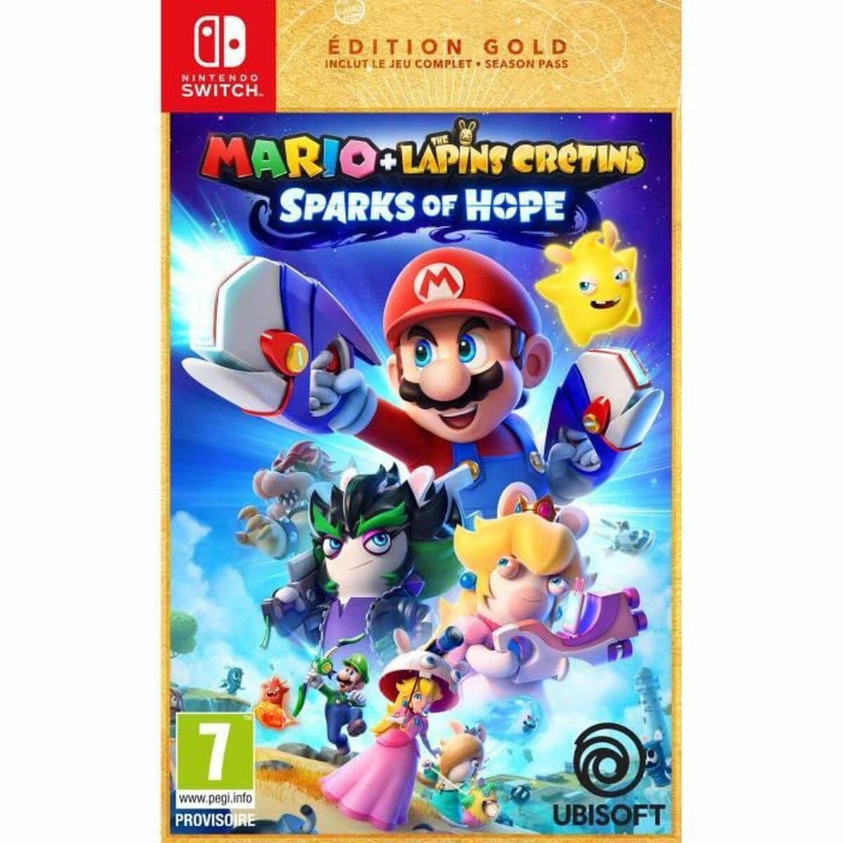 UBI SOFT FRANCE Mario+LAPINS CRETINS S..Gold SWI game