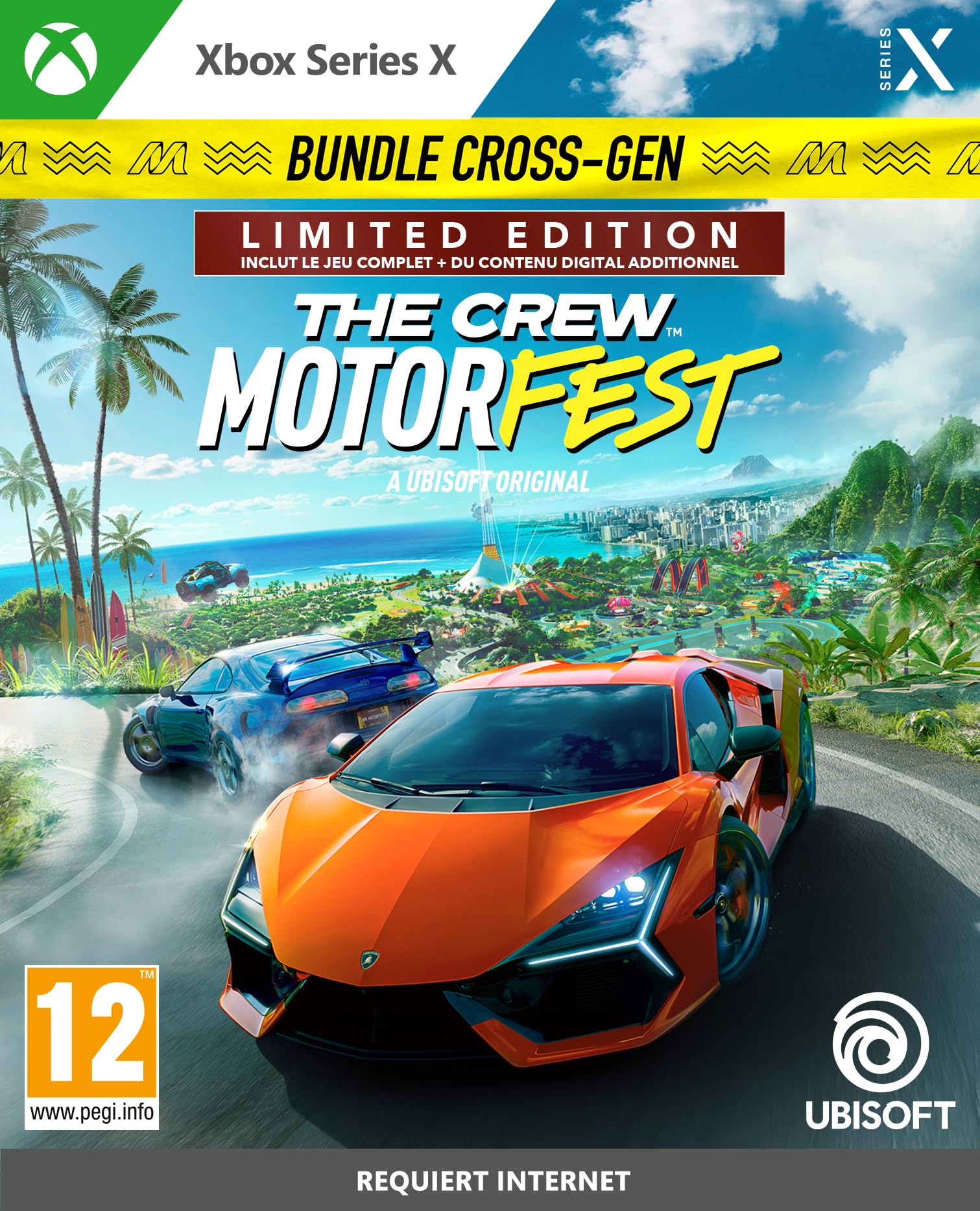 THE CREW MOTORFEST EDITION LIMITED XBOX SERIES X game