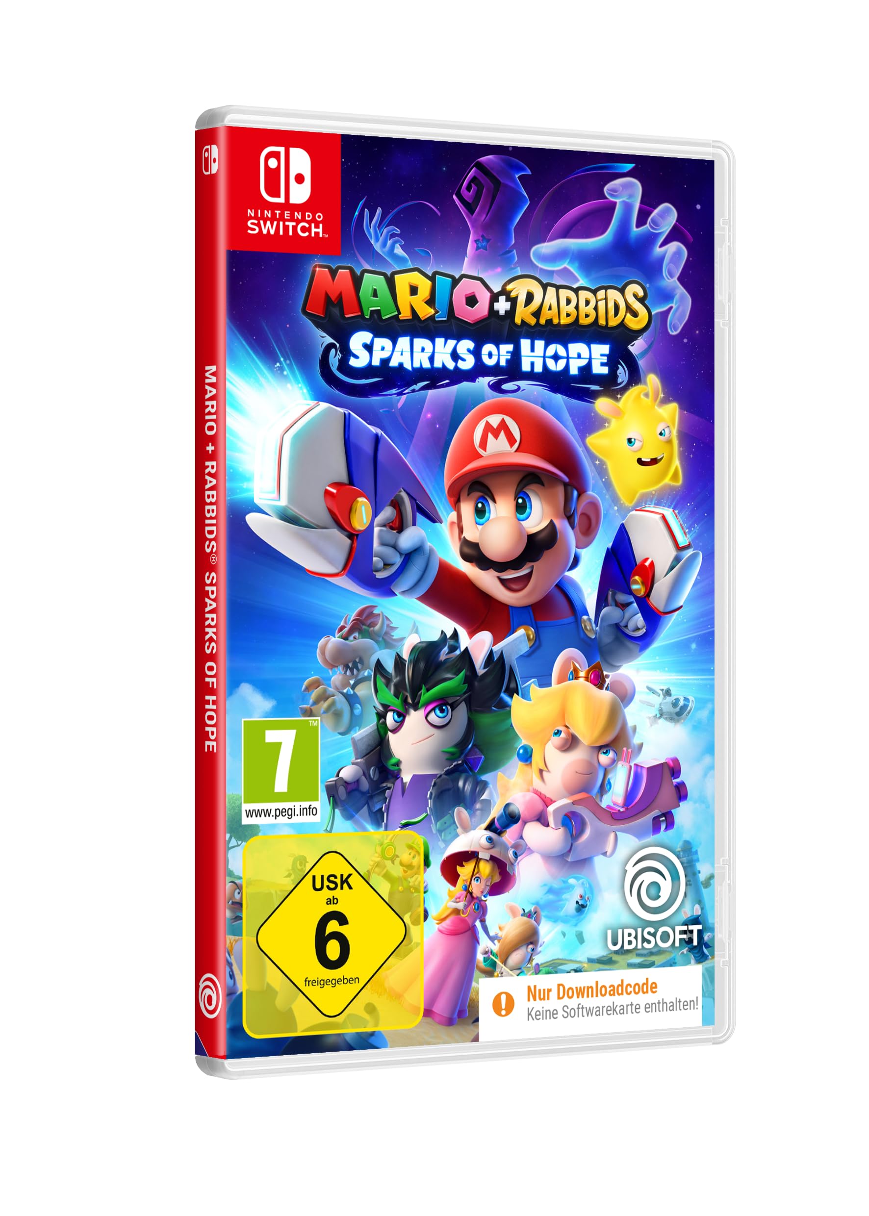 Mario + Rabbids Sparks of Hope (Code in a box) – – Spielbar auf Nintendo Switch 2 Nintendo Switch