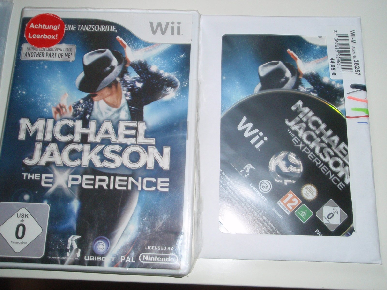 Michael Jackson The Experience mit Exklusiven Track Another Part of Me Wii
