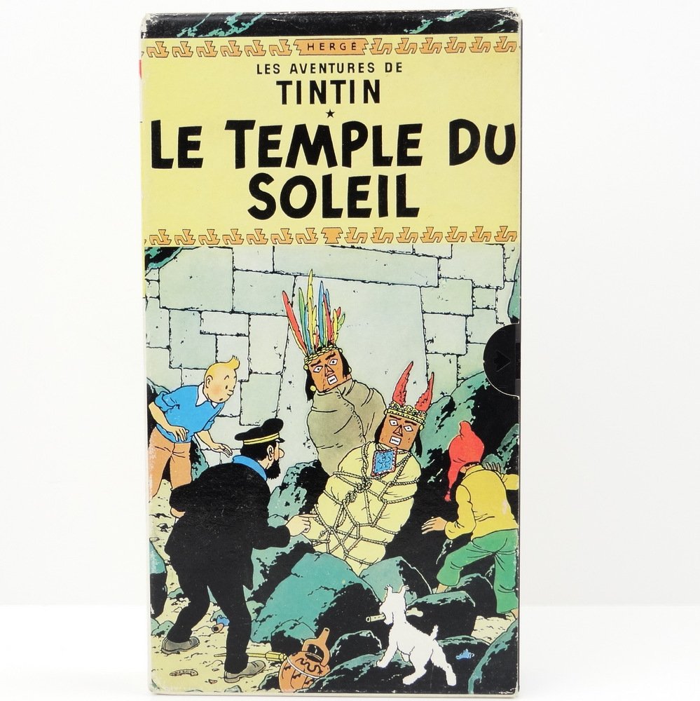 Tintin - Citel/Fil à Film - Le Temple du soleil - cassette VHS cd