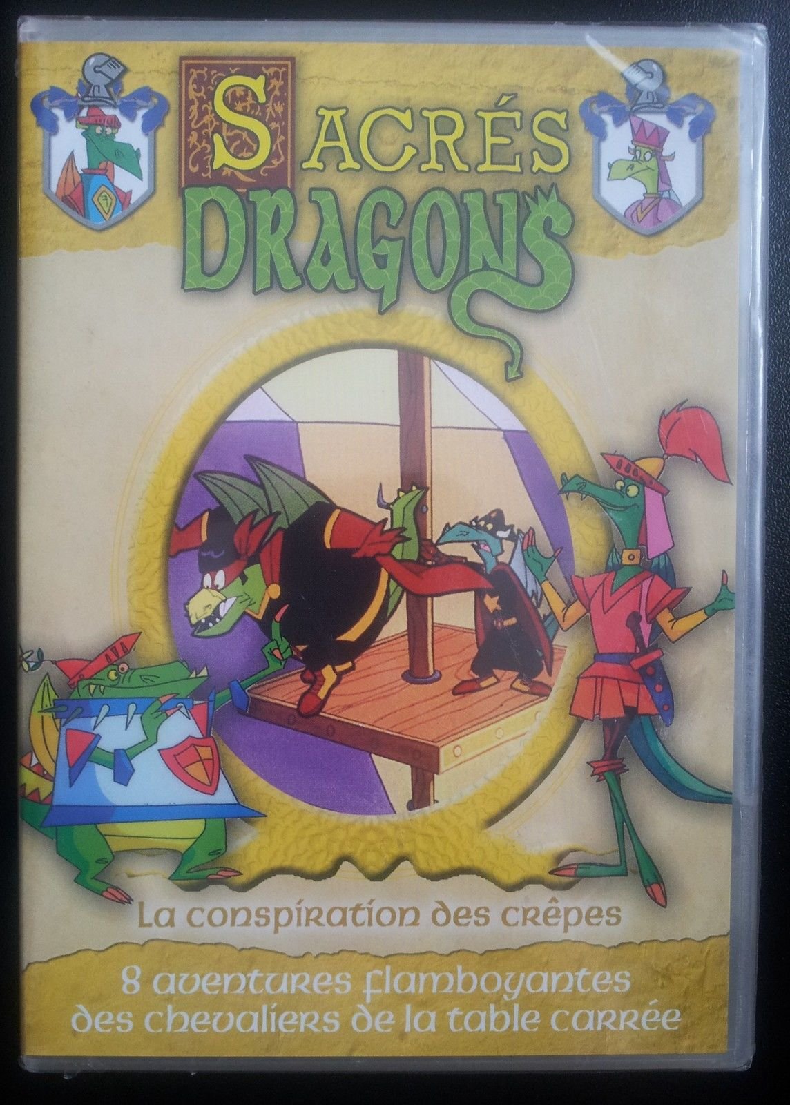 Sacres dragons "La conspiration des crepes" 8 AVENTURES - DVD dvd