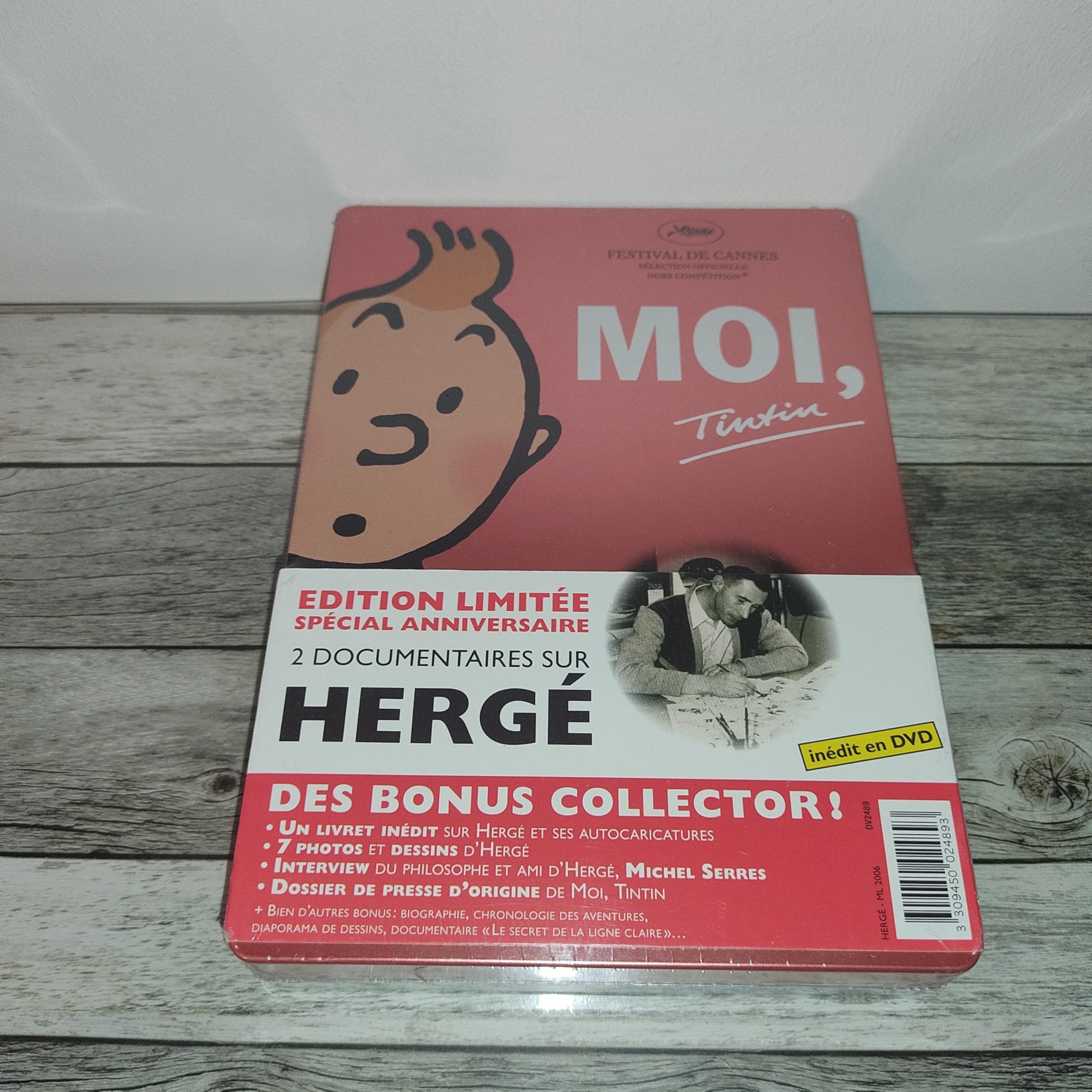 Coffret Herge : Tintin et moi / moi Tintin - Edition limitée 2 DVD Films