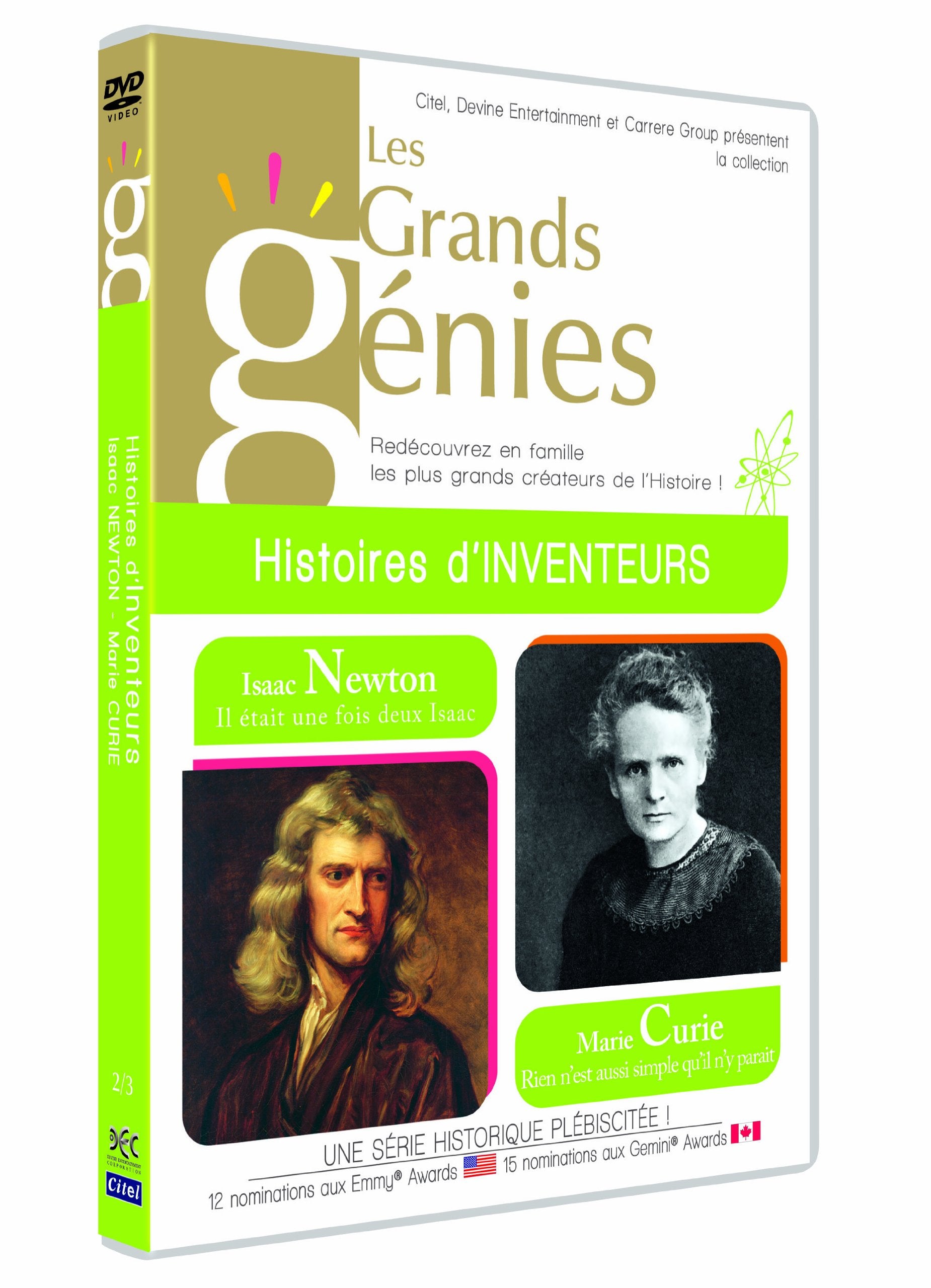 Les Grands Genies : Histoires d'inventeurs : Newton - M. Curie Films