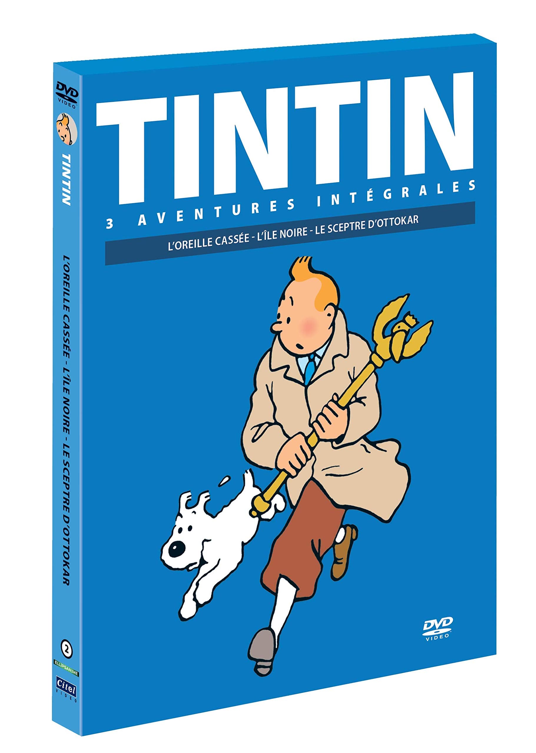 Tintin, vol. 2 : l'île noire ; l'oreille cassée ; le sceptre d'ottokar (Abdeckung kann variieren) Movies
