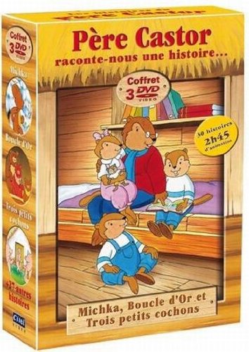 Père Castor, raconte-Nous Une Histoire. (Coffret 3 DVD) dvd